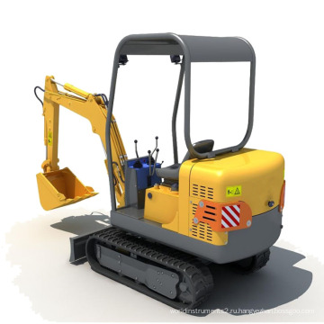 Мини-гусеничные экскаваторы YG1.5-8, экскаватор Mini Digger Small